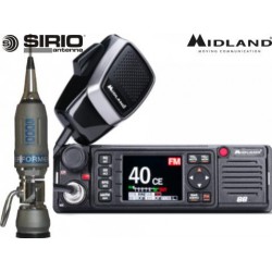 Radio CB Midland 88 + Antenna Sirio