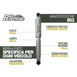 AMMORTIZZATORE B52 OFFROAD PER LAND ROVER DEFENDER 90/110 POSTERIORE